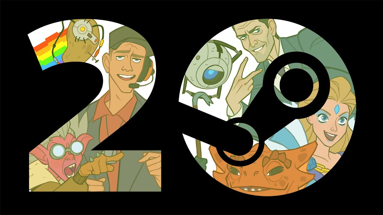 Steam 20周年感谢视频 别忘了领免费礼品！